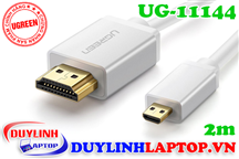 Cáp Micro HDMI to HDMI dài 2m vỏ nhôm Ugreen 11144