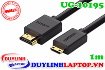Cáp Mini HDMI to HDMI dài 1m Ugreen 10195