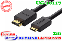 Cáp Mini HDMI to HDMI dài 2m Ugreen 10117