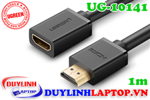 Cáp nối dài HDMI dài 1m Ugreen 10141 hỗ trợ HD, 2k, 4k