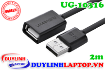 Cáp nối dài USB 2.0 dài 2m Ugreen 10316
