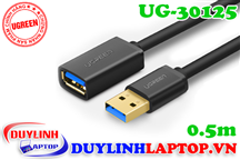 Cáp nối dài USB 3.0 dài 0.5m Ugreen 30125