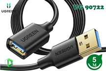 Cáp nối dài USB 3.0 dài 5m truyền dữ liệu tốc độ cao Ugreen 90722