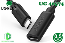 Cáp nối dài USB Type C dài 0,5m Ugreen 40574