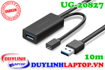 Cáp nối USB 3.0 dài 10m có nguồn phụ Ugreen 20827