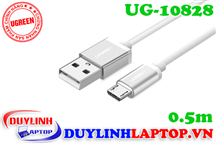 Cáp sạc Micro USB dài 0.5m màu bạc Ugreen 10828