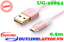 Cáp sạc Micro USB dài 0.5m màu hồng Ugreen 30854