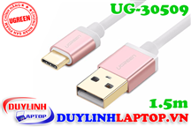 Cáp sạc USB Type C to USB 2.0 dài 1.5m màu hồng Ugreen 30509