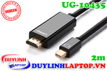 Cáp Thunderbolt - Mini Displayport to HDMI dài 2m Ugreen 10435