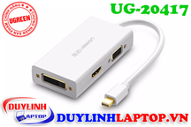 Cáp Thunderbolt - Mini Displayport to HDMI + VGA + DVI 24+1 Ugreen 20417