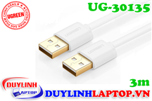 Cáp tín hiệu USB 2.0 dài 3m màu trắng Ugreen 30135