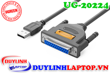 Cáp USB 2.0 to LPT DB25 dài 2m Ugreen 20224