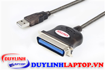 Cáp Parallel USB 2.0 to LPT IEEE 1284 dài 1.8m Unitek Y120