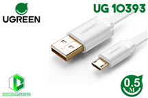 Cáp USB 2.0 To Micro B dẹt dài 0.5m Ugreen 10393