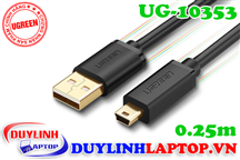 Cáp USB 2.0 to Mini USB dài 0.25m Ugreen 10353