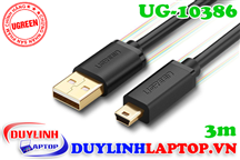 Cáp USB 2.0 to Mini USB dài 3m Ugreen 10386
