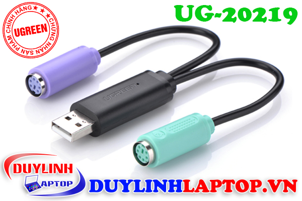 Cáp USB 2.0 to PS/2 Ugreen 20219