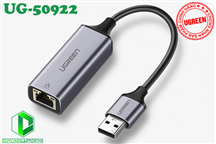 Cáp USB 3.0 to Lan chính hãng Ugreen UG-50922 tốc độ Gigabit 10/100/1000Mbps