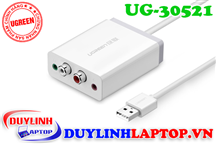 Cáp USB to AV 2 hoa sen (RCA) Ugreen 30521