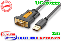 Cáp USB to Com (RS232) dài 2m Ugreen 20222