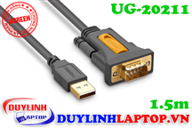 Cáp USB to Com (RS232-DB9) dài 1.5m Ugreen 20211