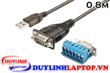 Cáp USB to Com (RS422/RS485) dài 0.8m Unitek Y-1082