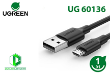 Cáp USB to Micro USB dài 1m màu đen Ugreen 60136