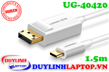 Cáp USB Type C to Displayport dài 1.5m Ugreen 40420