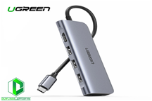 Cáp USB Type C to HDMI, USB 3.0, đọc thẻ SD/TF Ugreen 70410