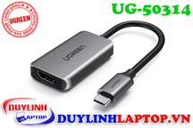 Cáp USB Type C to HDMI vỏ nhôm Ugreen 50314