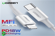 Cáp USB Type C to Lightning dài 1m Ugreen 10493