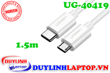 Cáp sạc USB Type C to Micro USB dài 1.5m Ugreen 40419