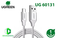 Cáp USB Type C to USB 2.0 dài 1m bện nylon Ugreen 60131