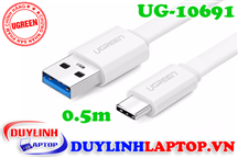 Cáp sạc USB Type C to USB 3.0 dài 0.5m Ugreen 10691 cáp dẹt