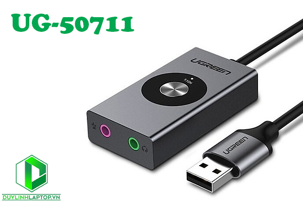 Card sound USB 2.0 to 3.5mm Ugreen 50711