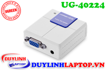 Chuyển đổi VGA to HDMI hỗ trợ Audio 3.5mm Ugreen 40224