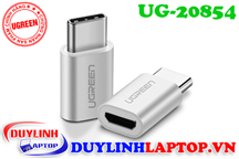 Đầu chuyển USB Type C to Micro USB Ugreen 20854 vỏ nhôm