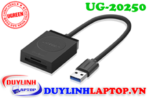 Đầu đọc thẻ nhớ SD TF to USB 3.0 Ugreen 20250