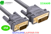 Dây cáp VGA to DVI chuẩn 24+5 cao cấp dài 2m Ugreen 11660