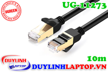 Dây mạng dài 10m cat 7 STP Ugreen 11273