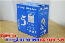 Dây mạng UB-Link Cat 5 UTP dài 305m màu xanh - trắng