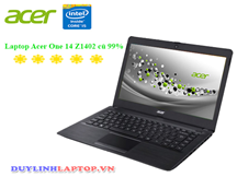 Laptop Acer One 14 Z1402-58KT cũ(CPU i5-5200U, Ram 4GB, HDD 500GB, Màn 14.0)