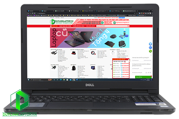 Laptop Dell Inspiron 3576 | i5-8250U | RAM 8GB | SSD 240GB + HDD 1TB | Radeon 520 2GB | 15.6Inch HD