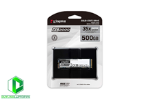 Ổ cứng SSD Kingston SKC2000 500GB NVMe M.2 2280 PCIe Gen 3 x 4 (Đọc 3100MB/s - Ghi 1100MB/s)