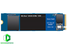 Ổ cứng SSD Western Digital SN550 Blue 1TB M.2 2280 PCIe NVMe 3x4 (Đọc 2400MB/s - Ghi 1950MB/s)