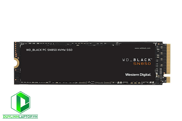 Ổ cứng SSD Western Black SN850 500GB PCIe NVMe™ Gen4x4 M2.2280 WDS500G1X0E (đọc: 7000MB/s -ghi: 4100MB/s)