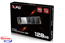 Ổ SSD Adata XPG ASX6000NP 128Gb M2.2280 NVMe PCIe (Đọc 1000MB/s - Ghi 800MB/s)