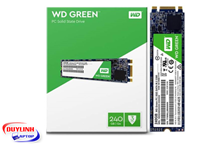 Ổ SSD Western Green 240Gb M2.2280 (Đọc 540MB/s - Ghi 465MB/s)