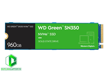Ổ SSD Western Green SN350 960GB PCIe NVMe™ Gen3x4 M2-2280 WDS960G2G0C