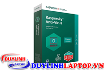 Phần mềm Kaspersky® Anti-Virus (1 năm/3 PCs)